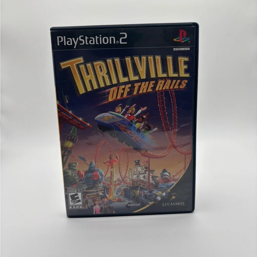 Sony PlayStation 2 Thrillville: Off the Rails - Black